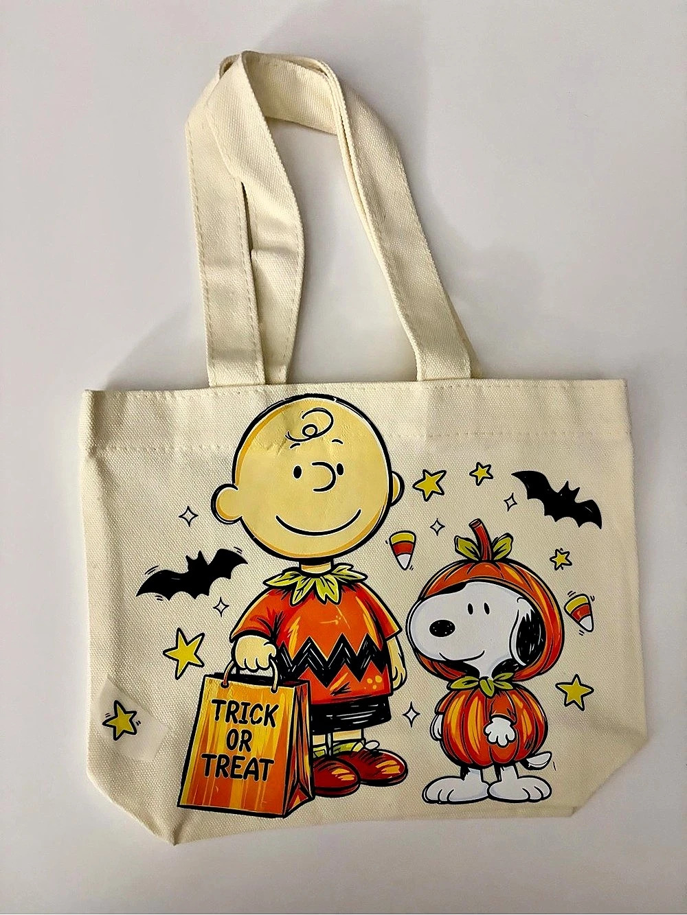 Peanuts Halloween Snoopy Trick or Treat Tote
